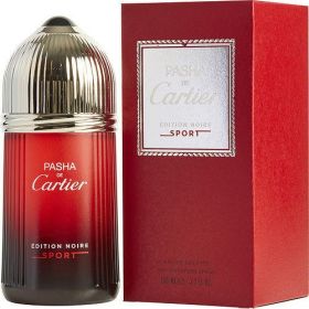 PASHA DE CARTIER EDITION NOIRE SPORT by Cartier EDT SPRAY 3.3 OZ